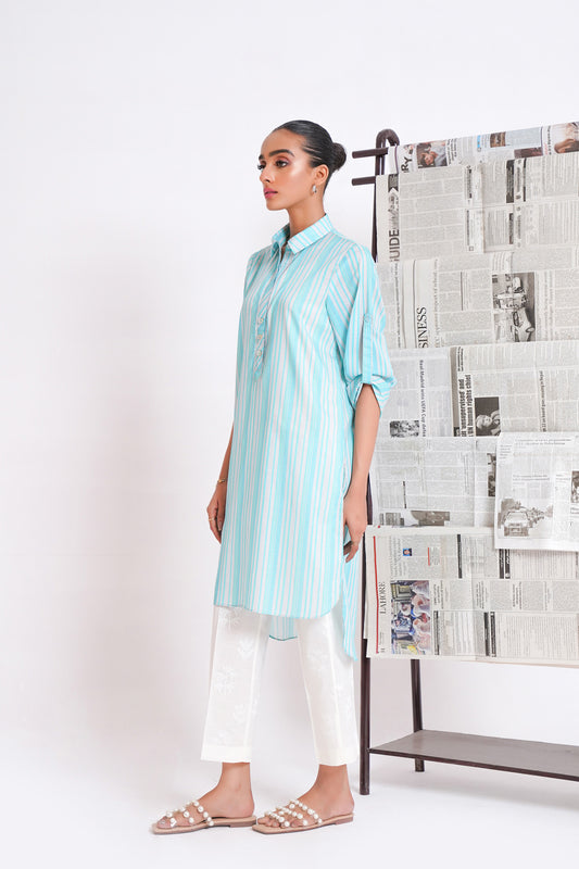 Aqua Stripes