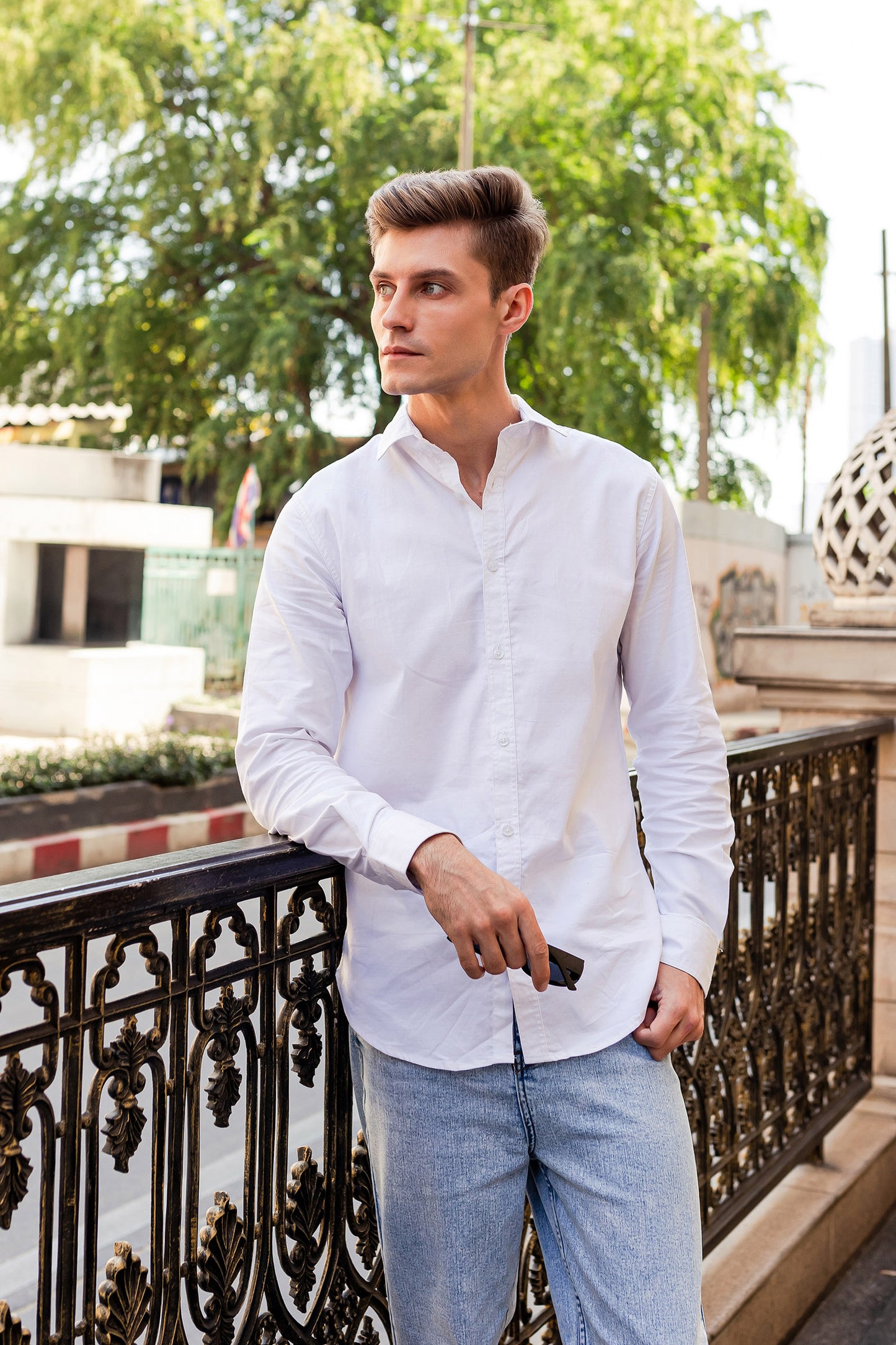 Solid Casual Shirt