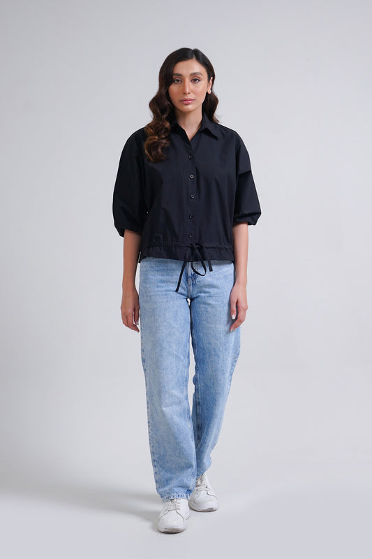 Cropped button up Shirt