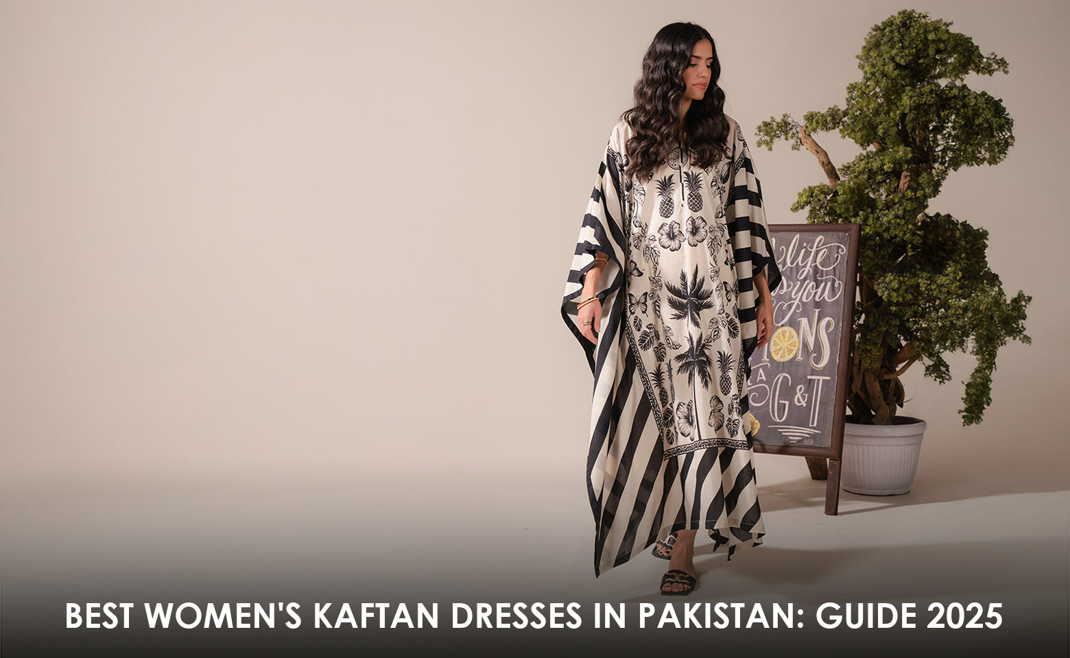Best womens kaftan dresses pakistan 2025