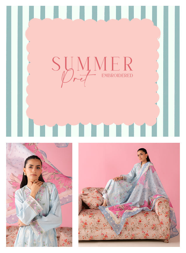 Summer New Arrivals Pret and read to wear for women in pakistan 2025