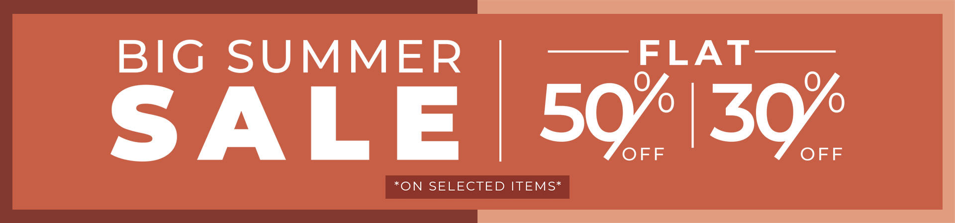 BIG SUMMER SALE MEN