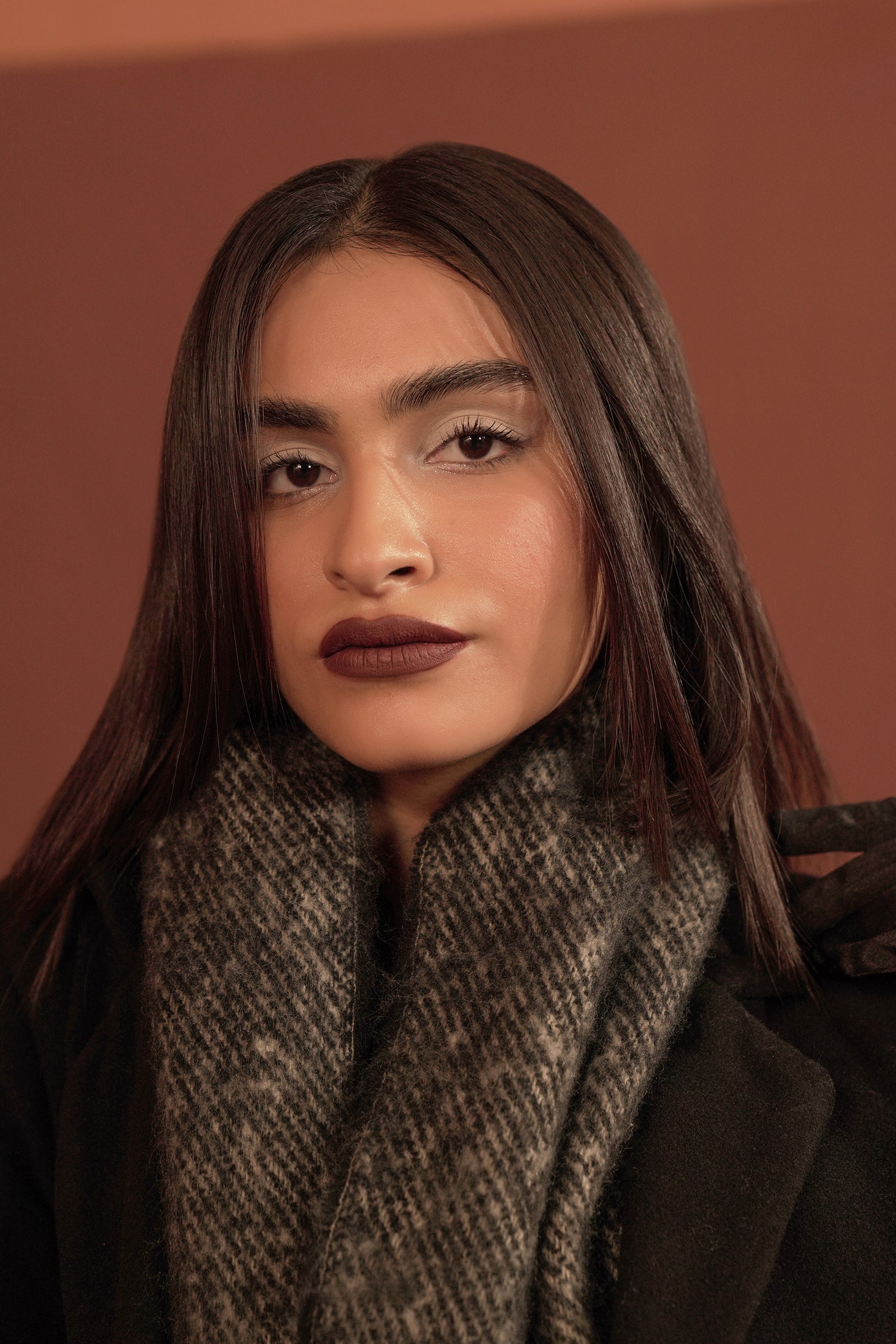 Belted Wool Blend Coat Beyond East Official