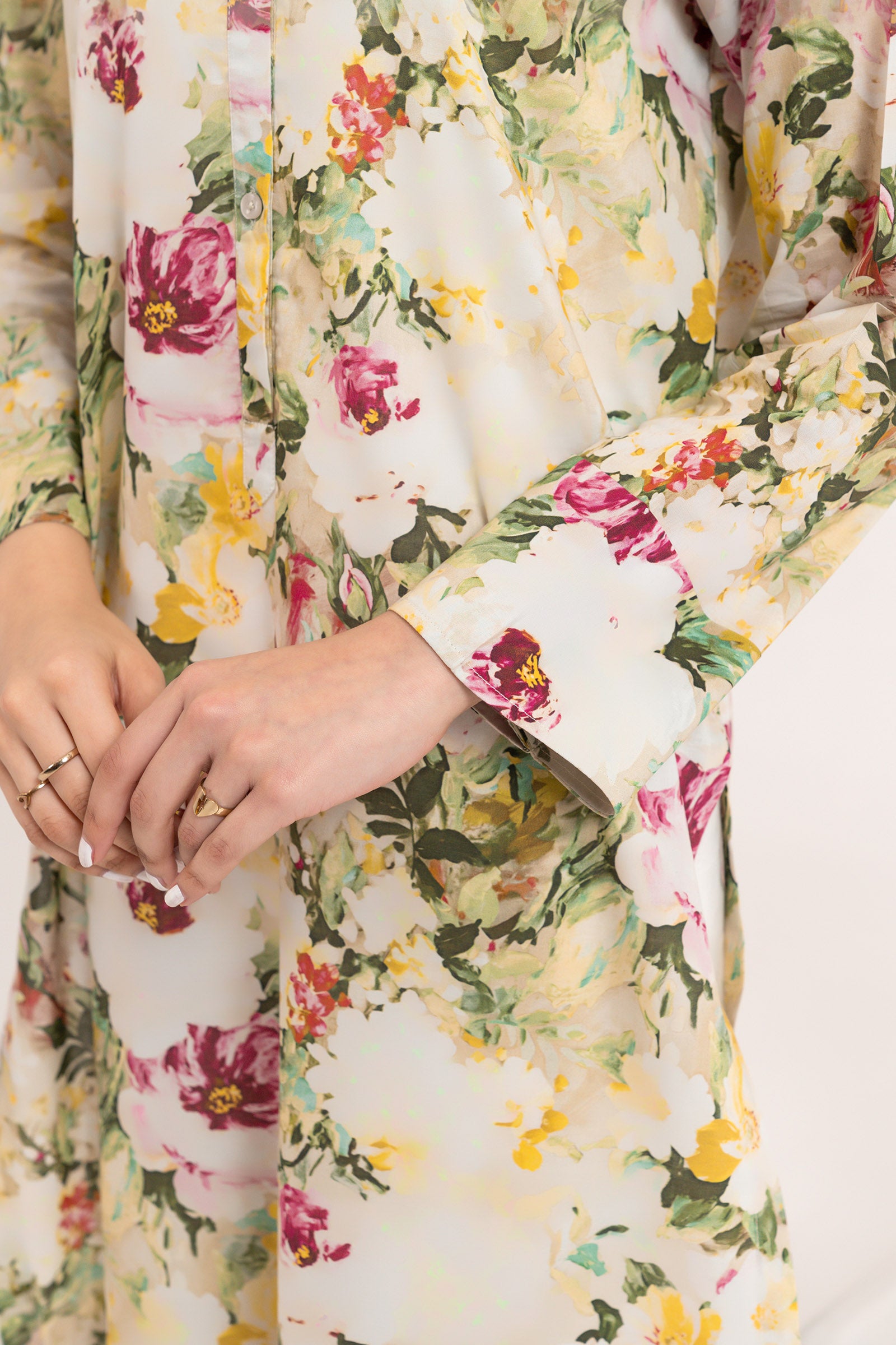 1 Piece Printed Lawn Shirt SUMMER-24