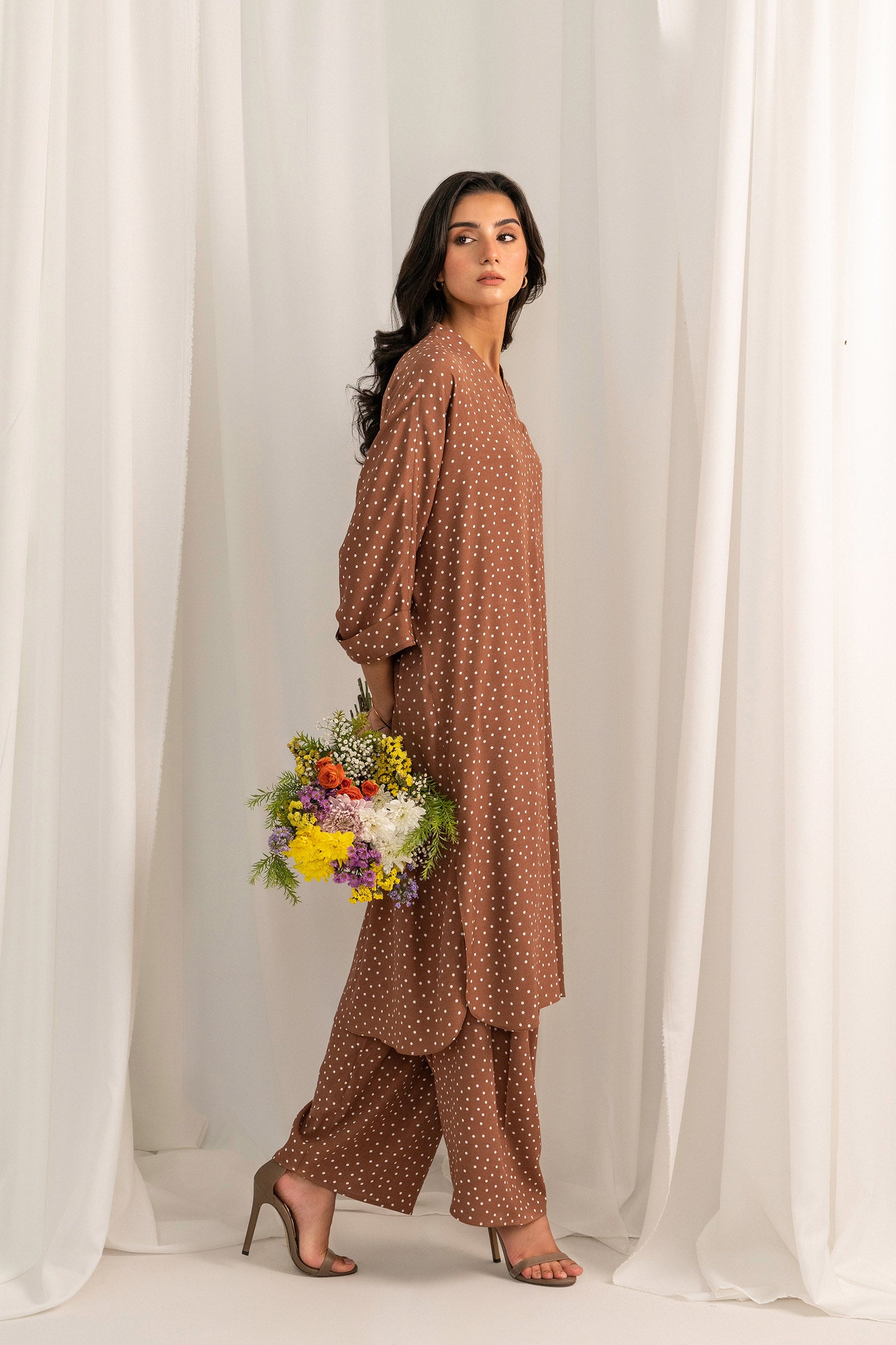 Printed 2 Piece Suit Beyond East Official