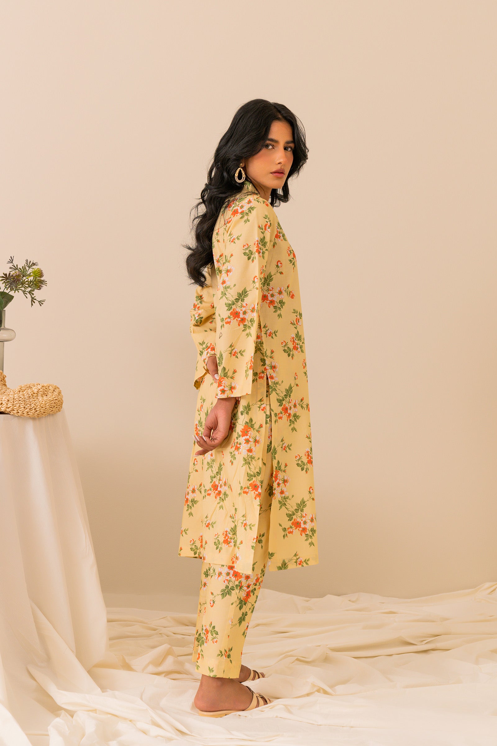 Printed 2 Piece Suit Beyond East Official