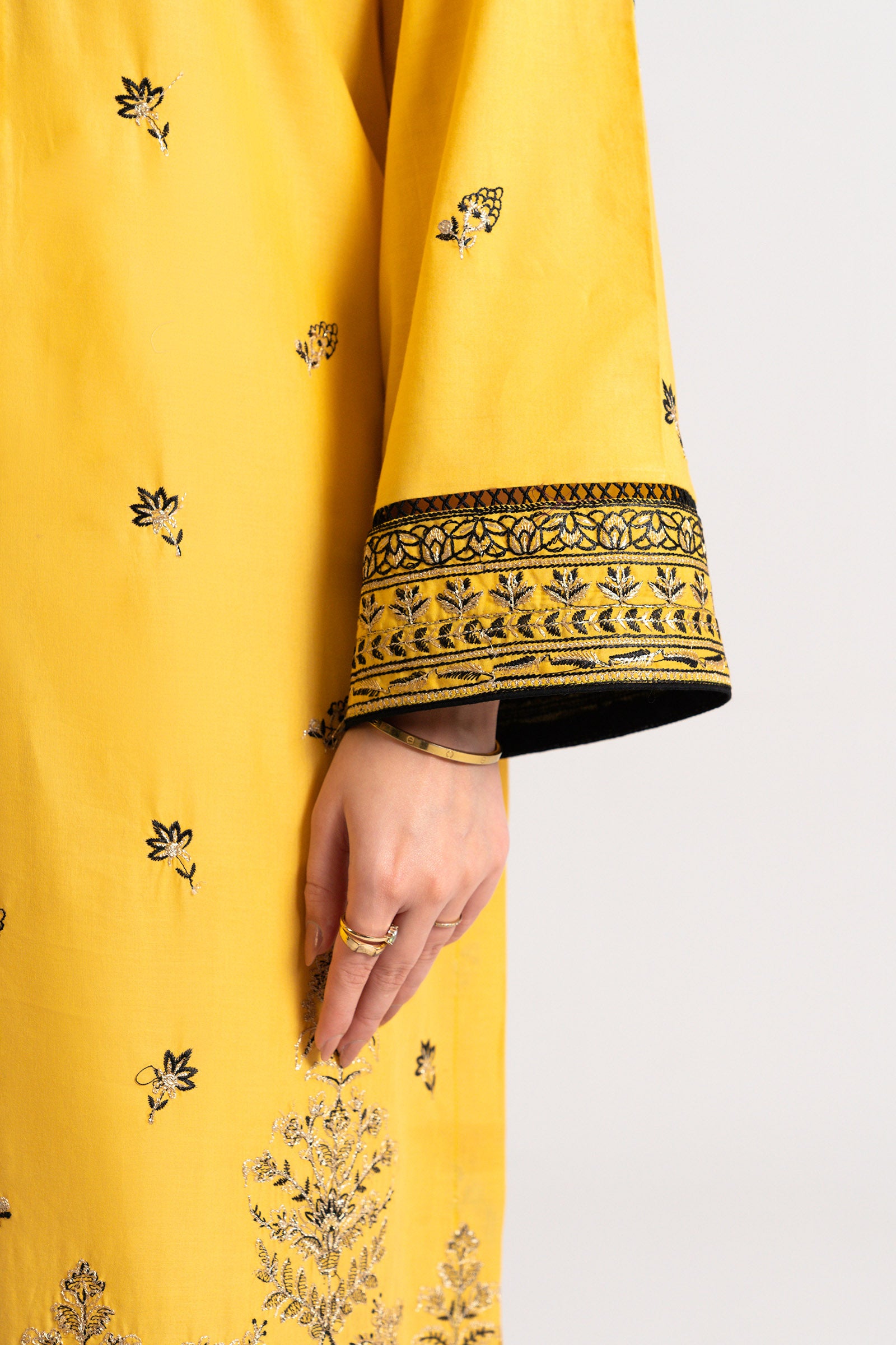 2 PC Embroidered Suit Beyond East Official