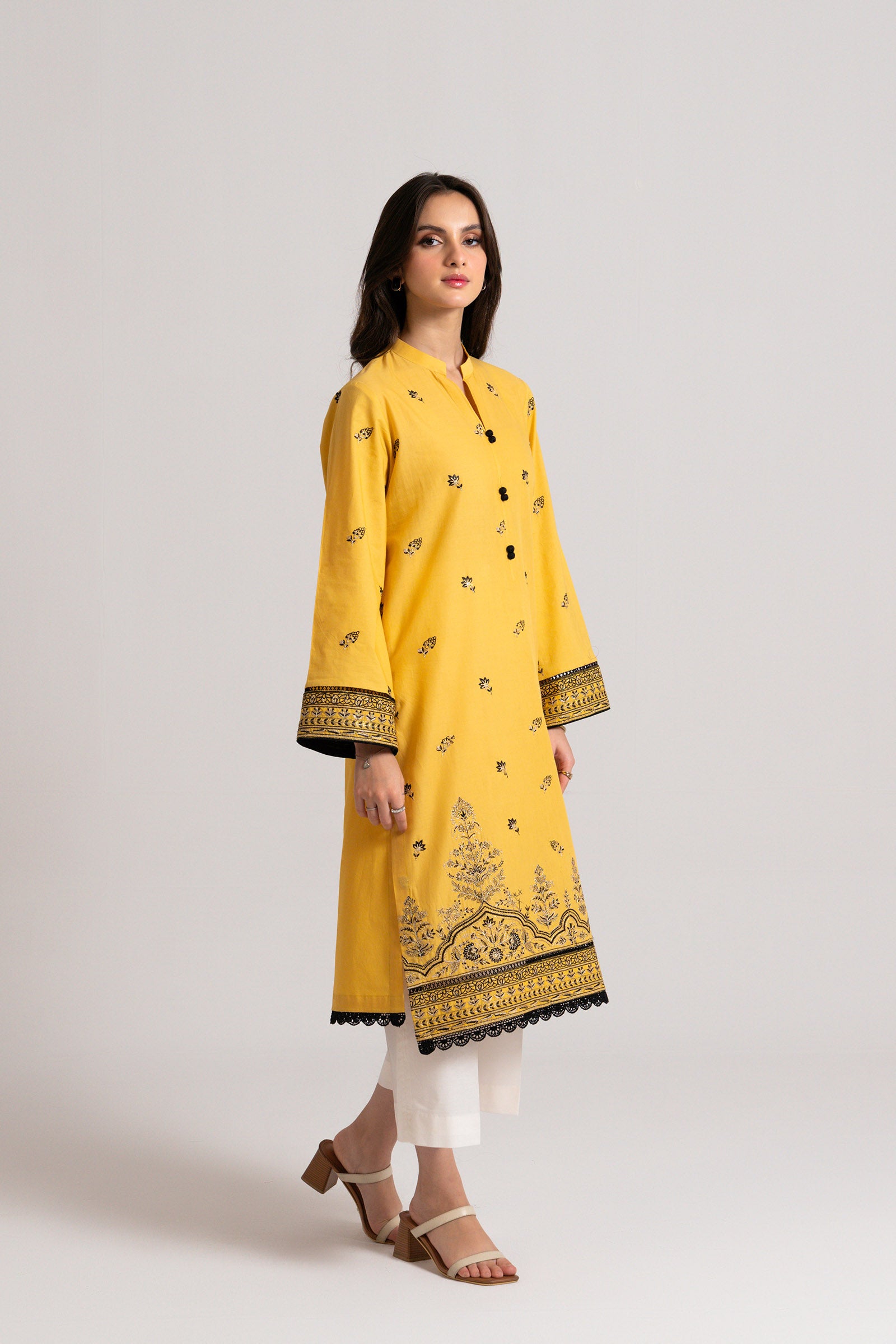 2 PC Embroidered Suit Beyond East Official
