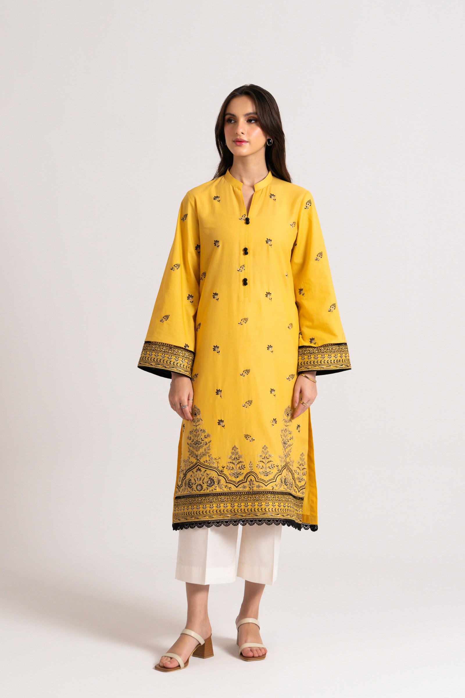 2 PC Embroidered Suit Beyond East Official