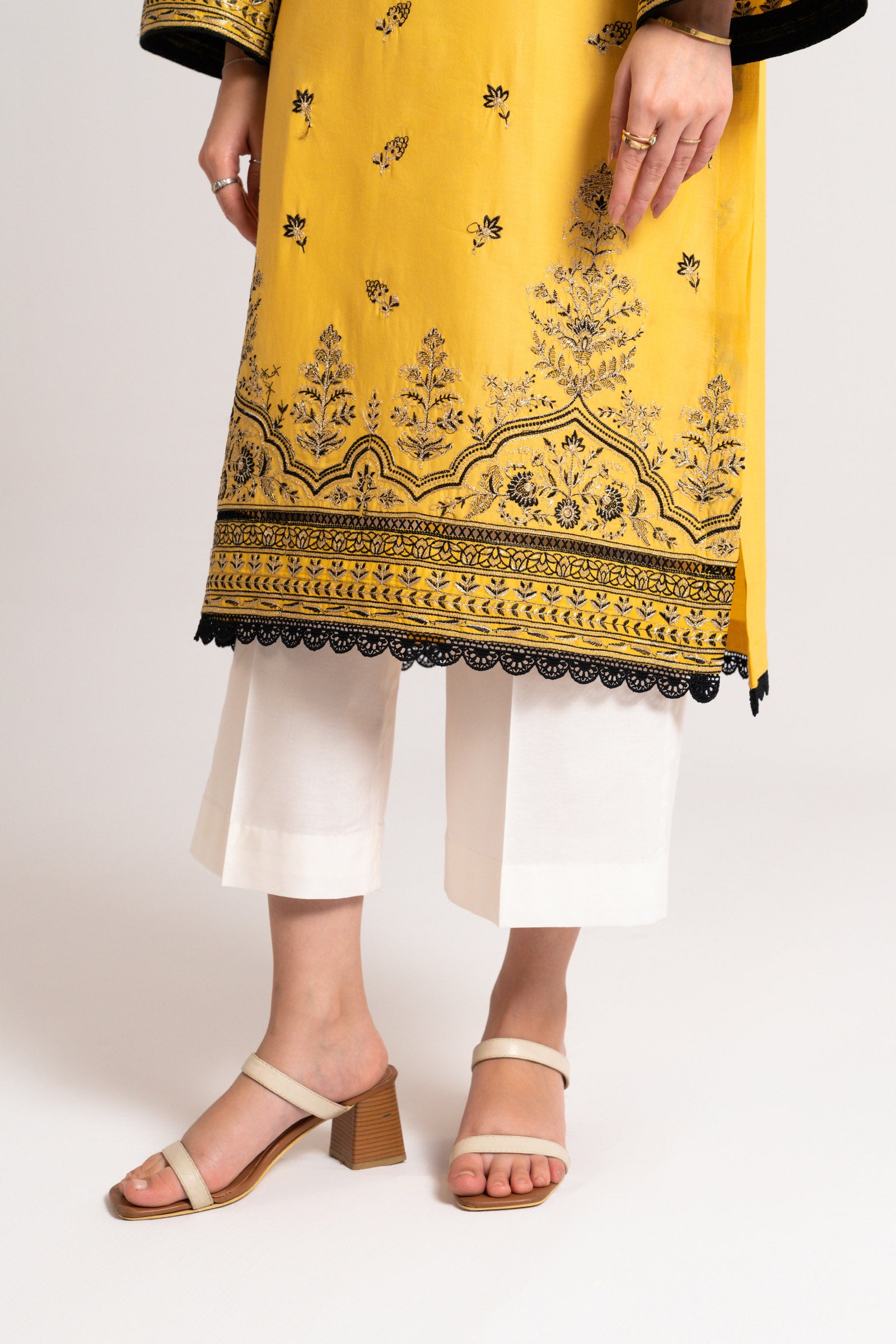 2 PC Embroidered Suit Beyond East Official