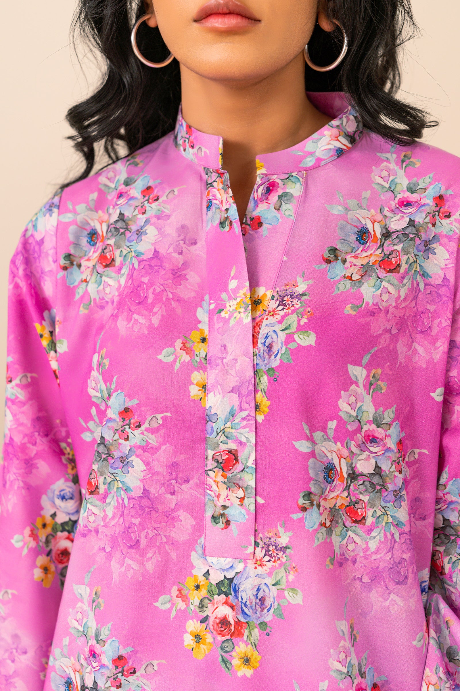 2 Piece Printed Cambric Suit SUMMER-24