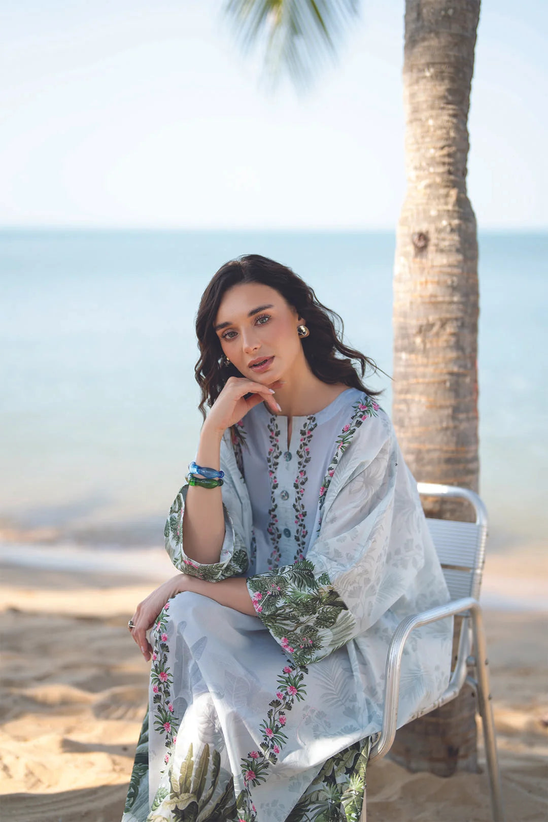 1 Piece Printed Lawn Kaftan Pret SS - 26