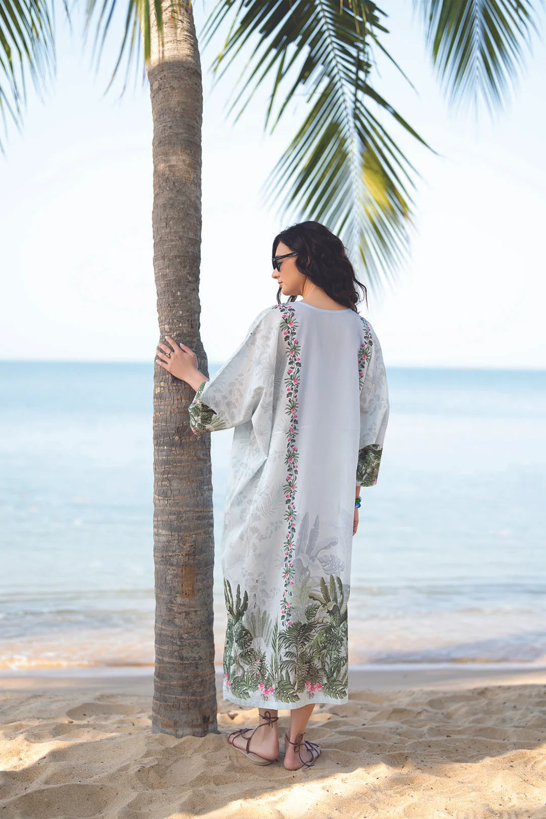 1 Piece Printed Lawn Kaftan Pret SS - 26