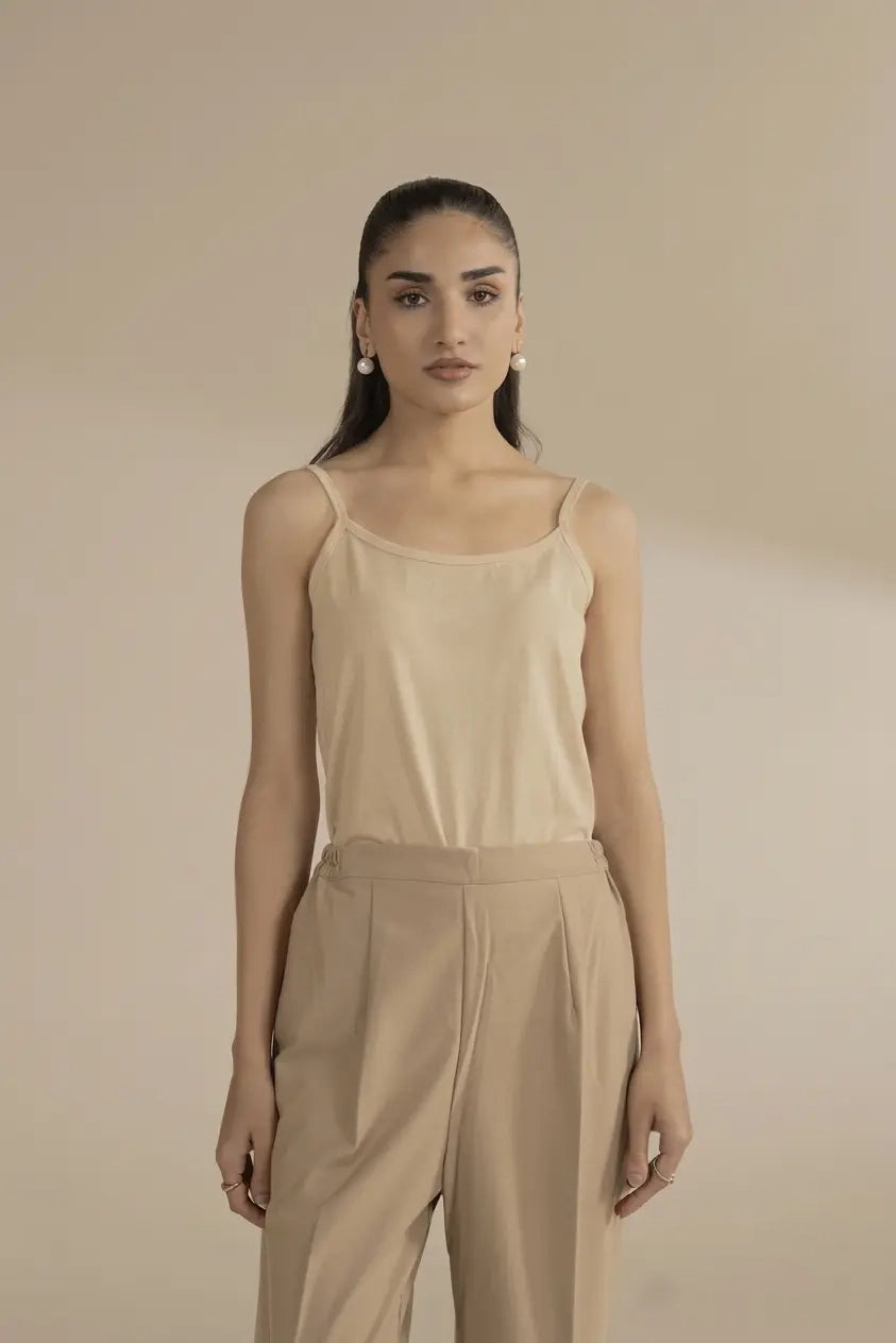 Skin Knitted Camisole Pret Fall - 25