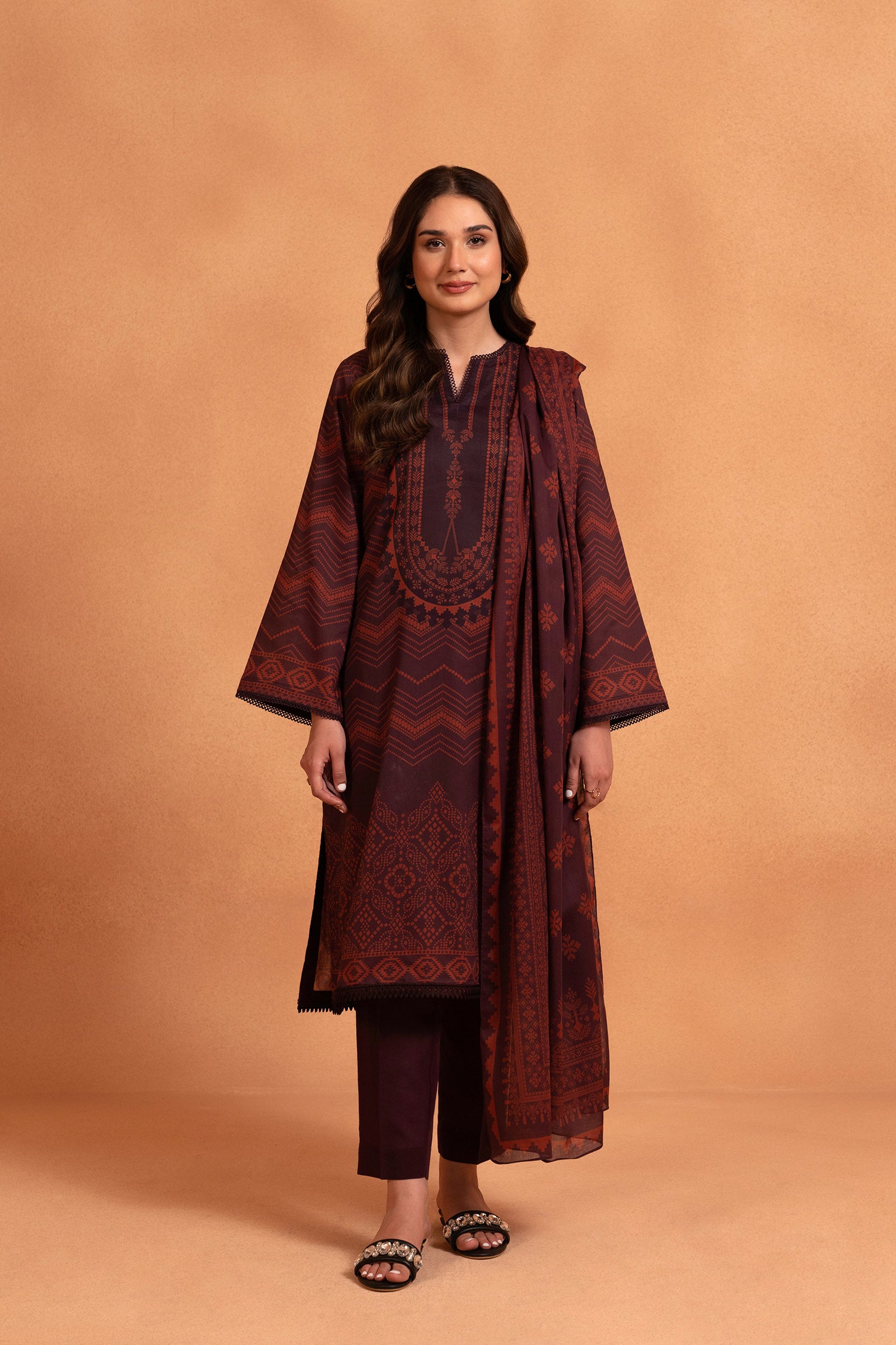 Printed Lawn Suit (2 PC) Beyond East Official