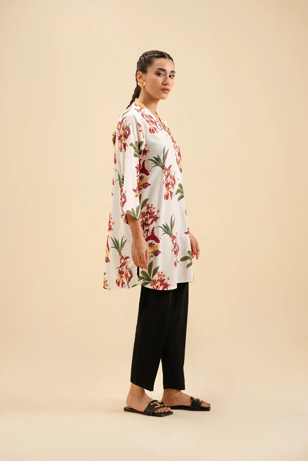 1 Piece Printed Shirt for university girls in pakistan