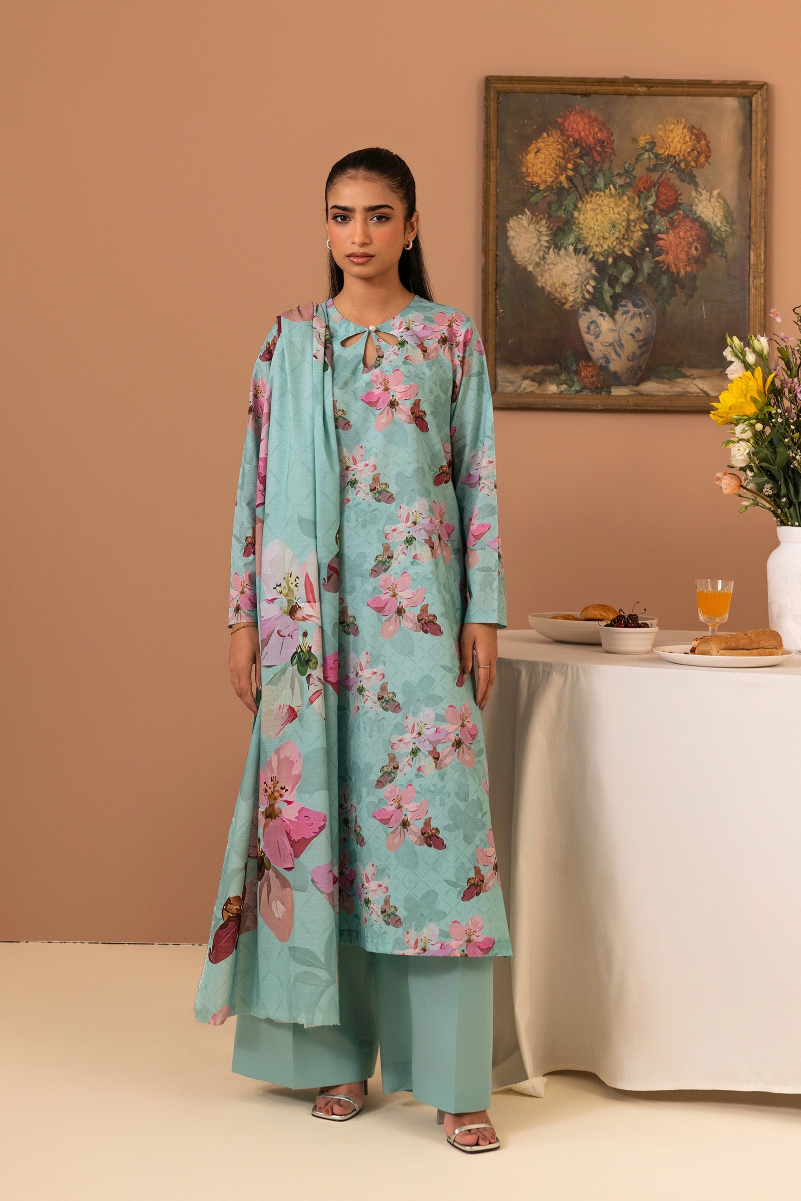 1 Piece Printed Lawn Shirt Beyond East Official