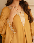 1 piece embroidered Pakistani kaftan dress for women