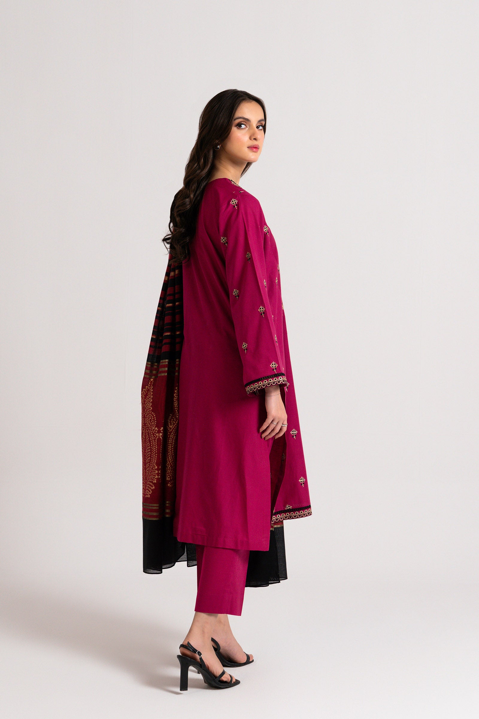 3 PC Embroidered Suit Beyond East Official