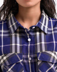 Checkered Button-up Shirt