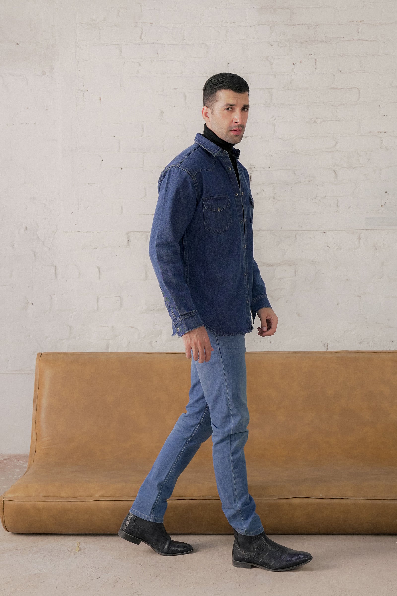 Casual Denim Shirt Beyond East Official
