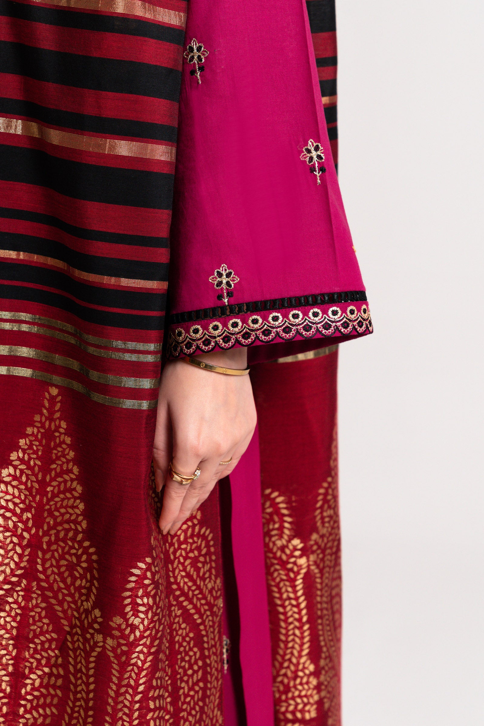 3 PC Embroidered Suit Beyond East Official