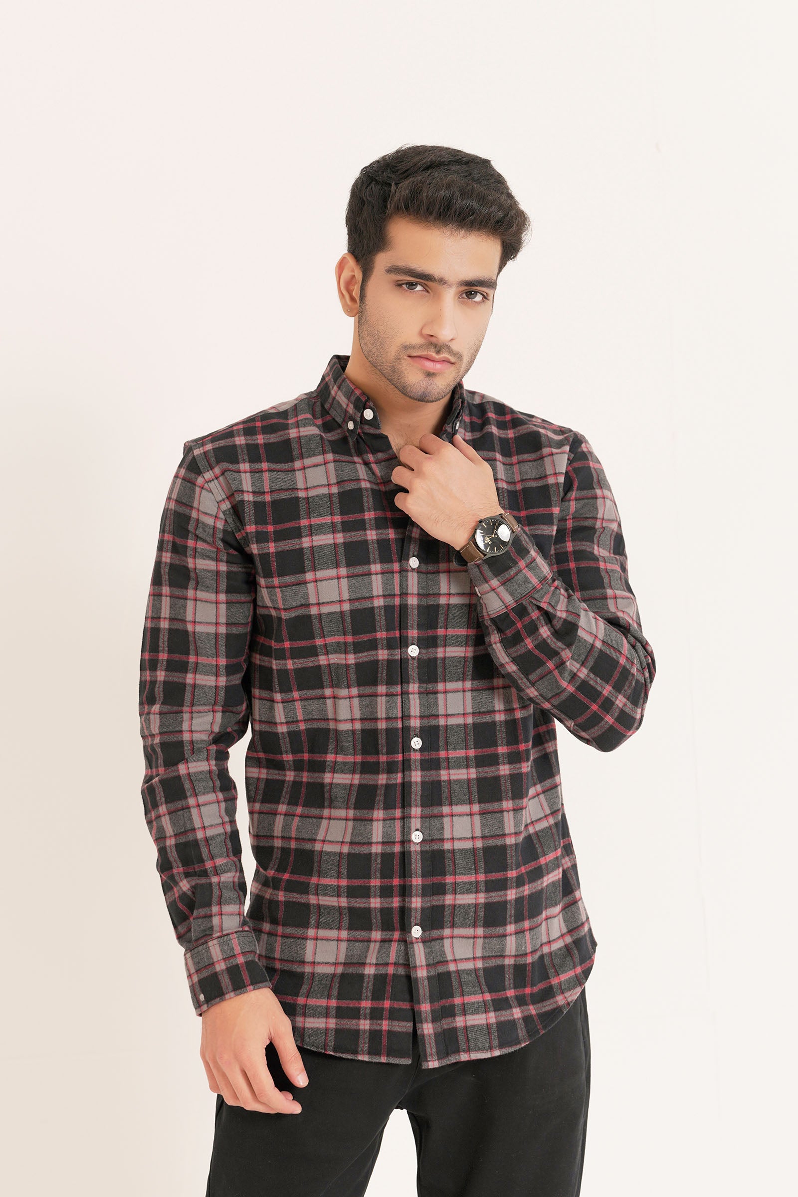Checkered Flannel Shirt Beyond East Official