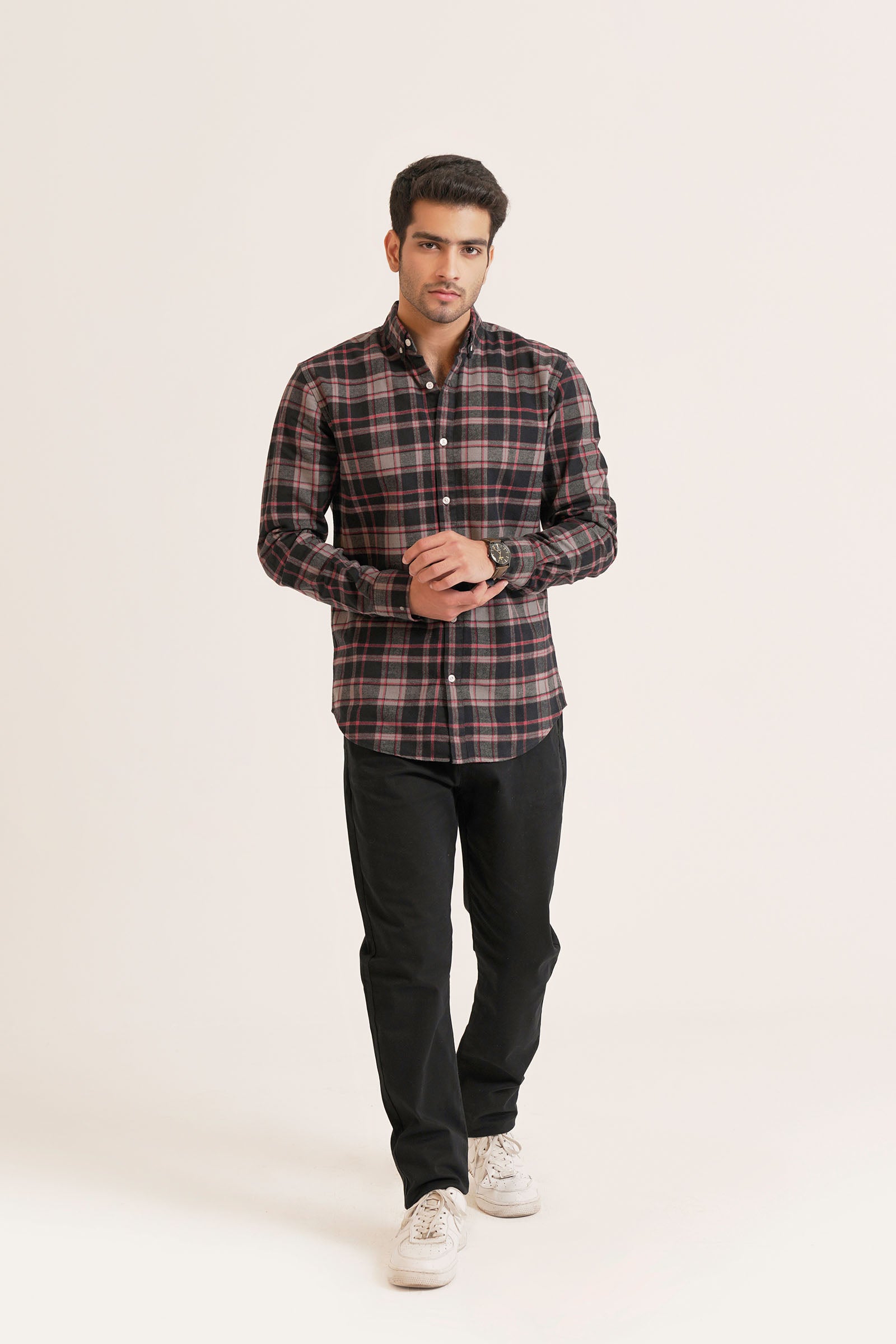 Checkered Flannel Shirt Beyond East Official