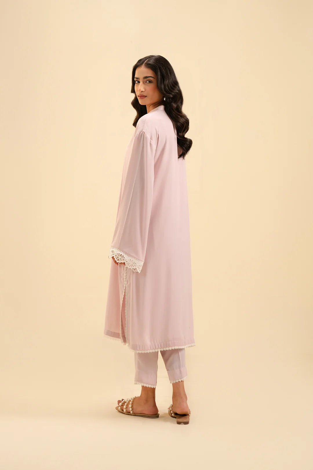 2 Piece Blended Fabric Suit – Feminine & Sophisticated Outfit for All Occasions