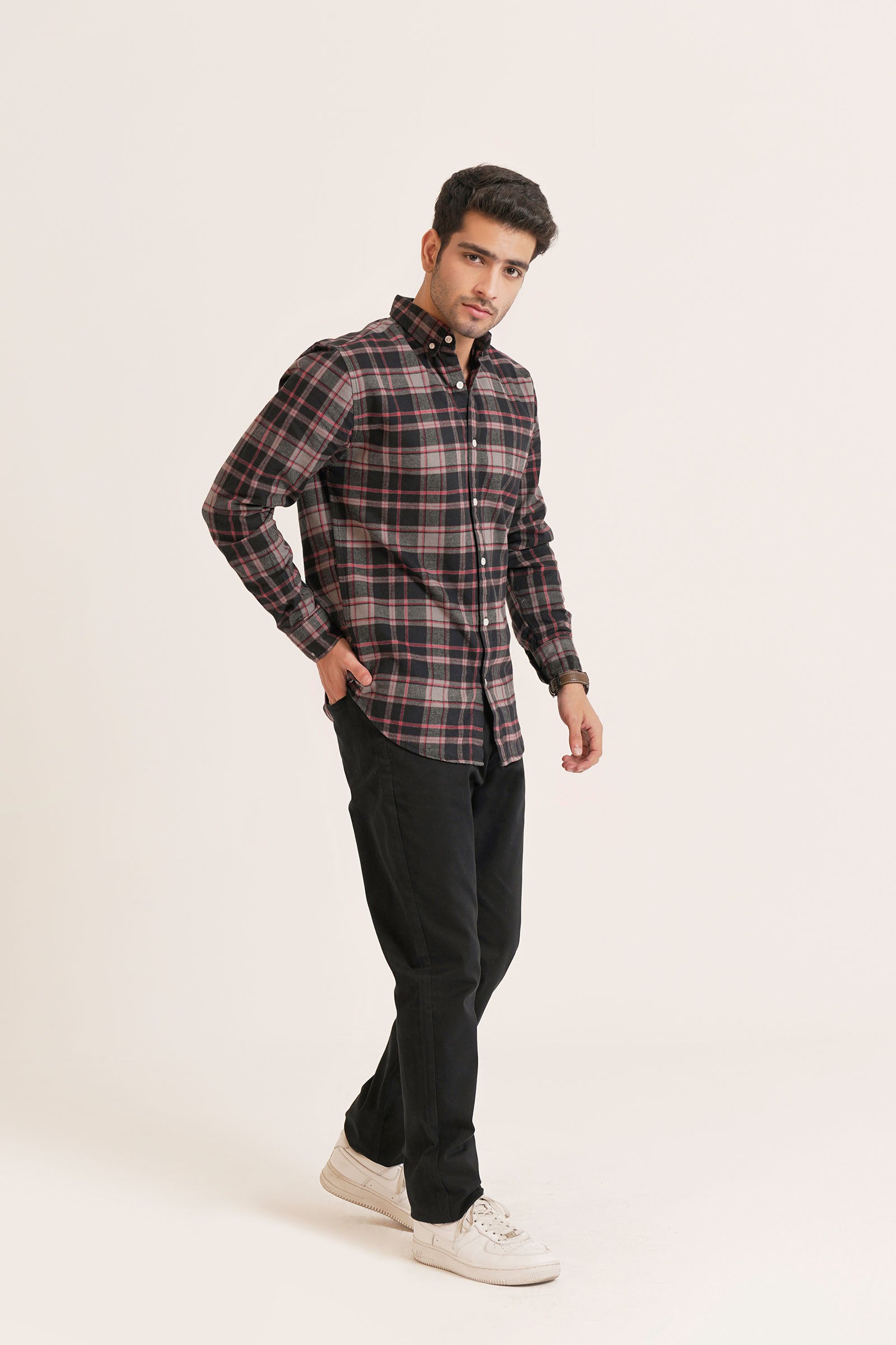 Checkered Flannel Shirt Beyond East Official