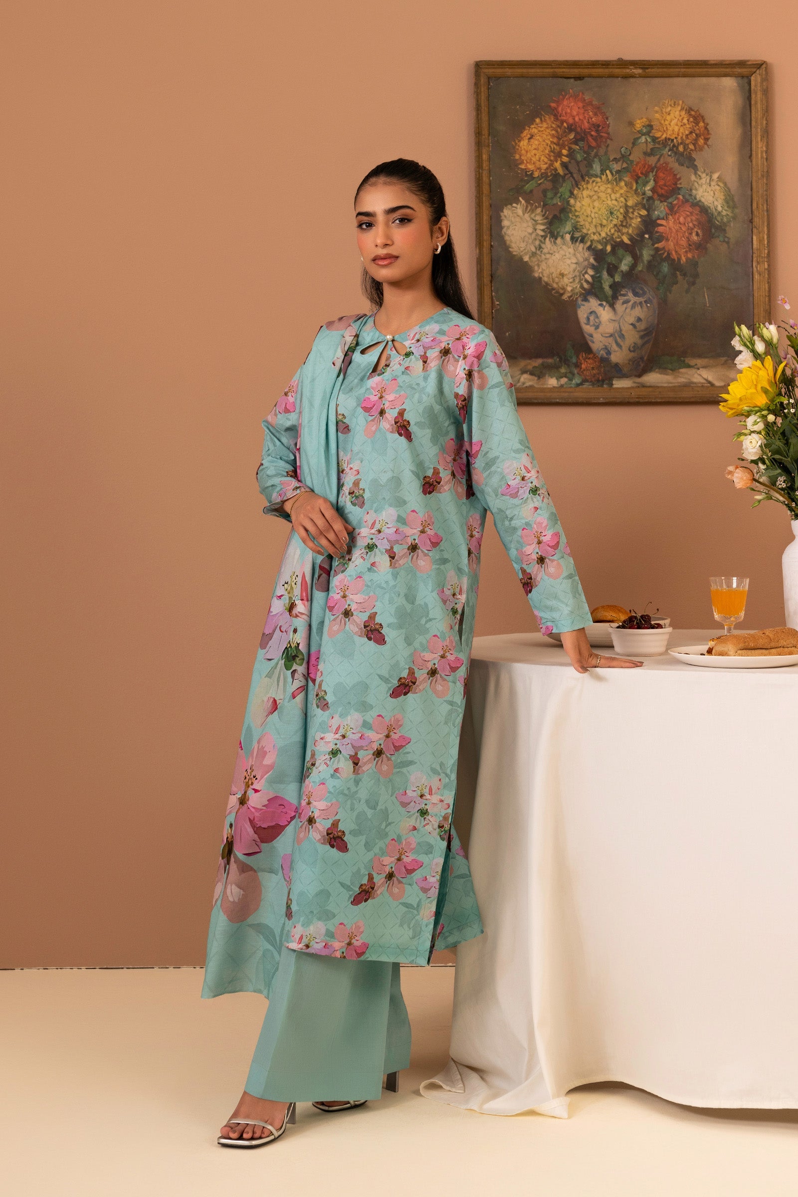 1 Piece Printed Lawn Shirt Beyond East Official