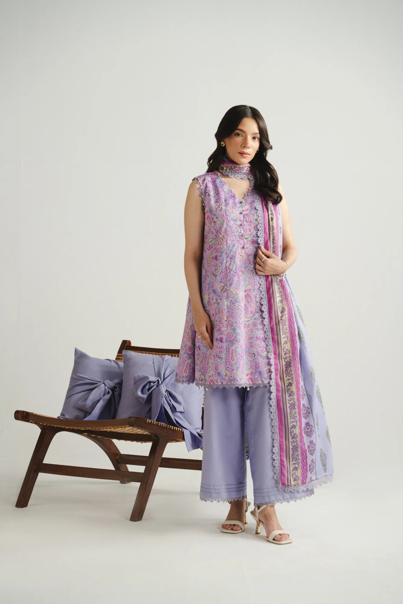 3 Piece Printed Lawn Suit