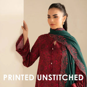 PRINTED UNSTITCHED