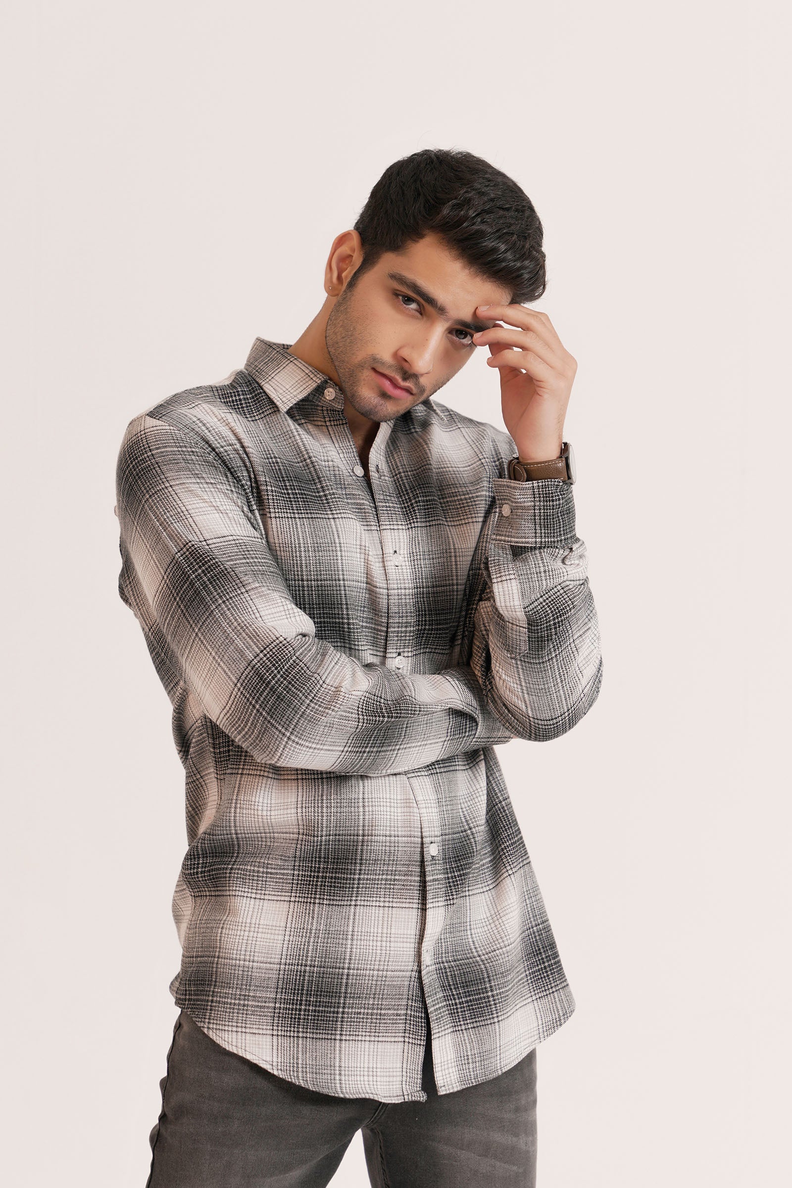 Checkered Flannel Shirt