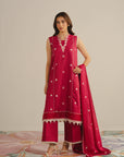 3 Piece Embroidered Lawn Suit Unstitched - 26