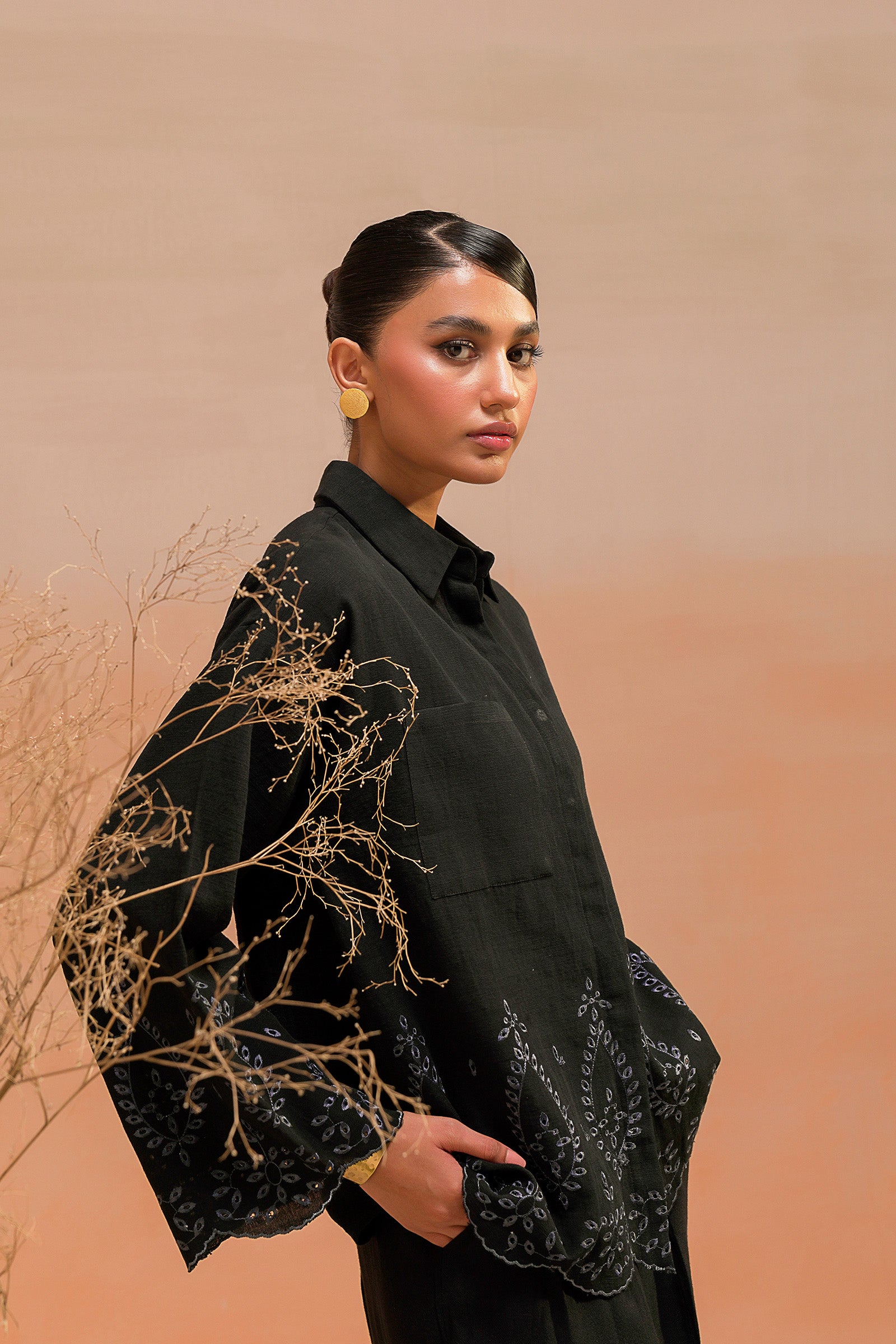 1 Piece Noire Khaddar Shirt Beyond East Official