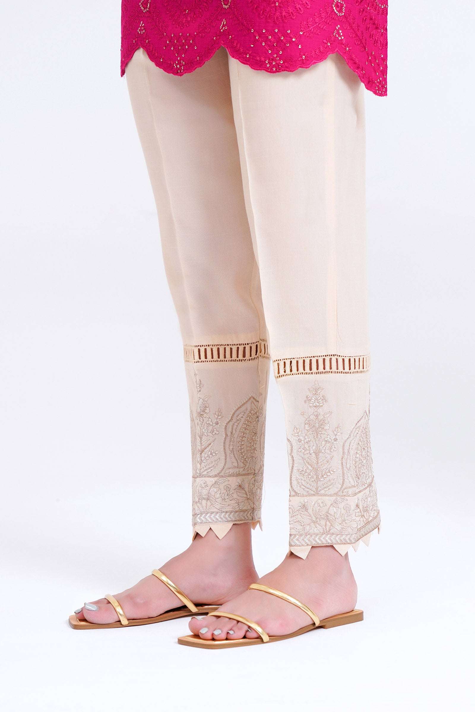 Shaizen WINTER-21-EASTERN-WOMEN-PRET-GOLD-TROUSER