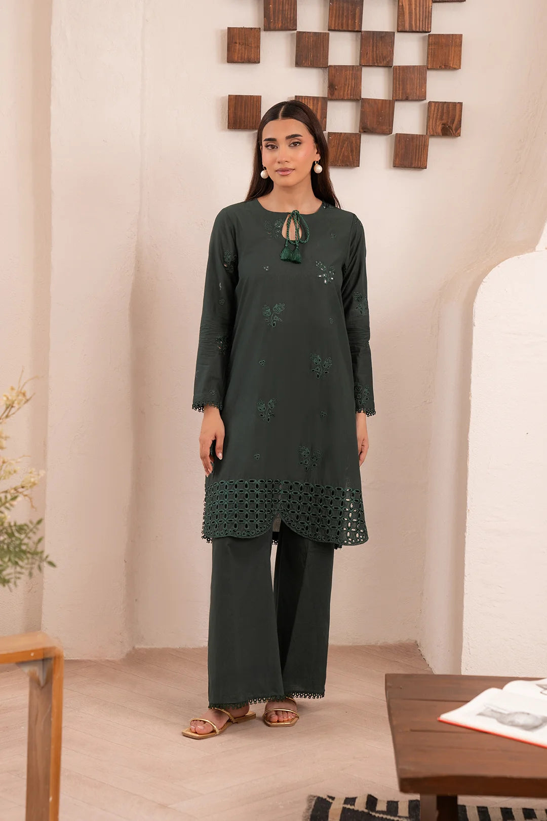 2 Piece Embroidered Lawn Suit Unstitched Summer - 25