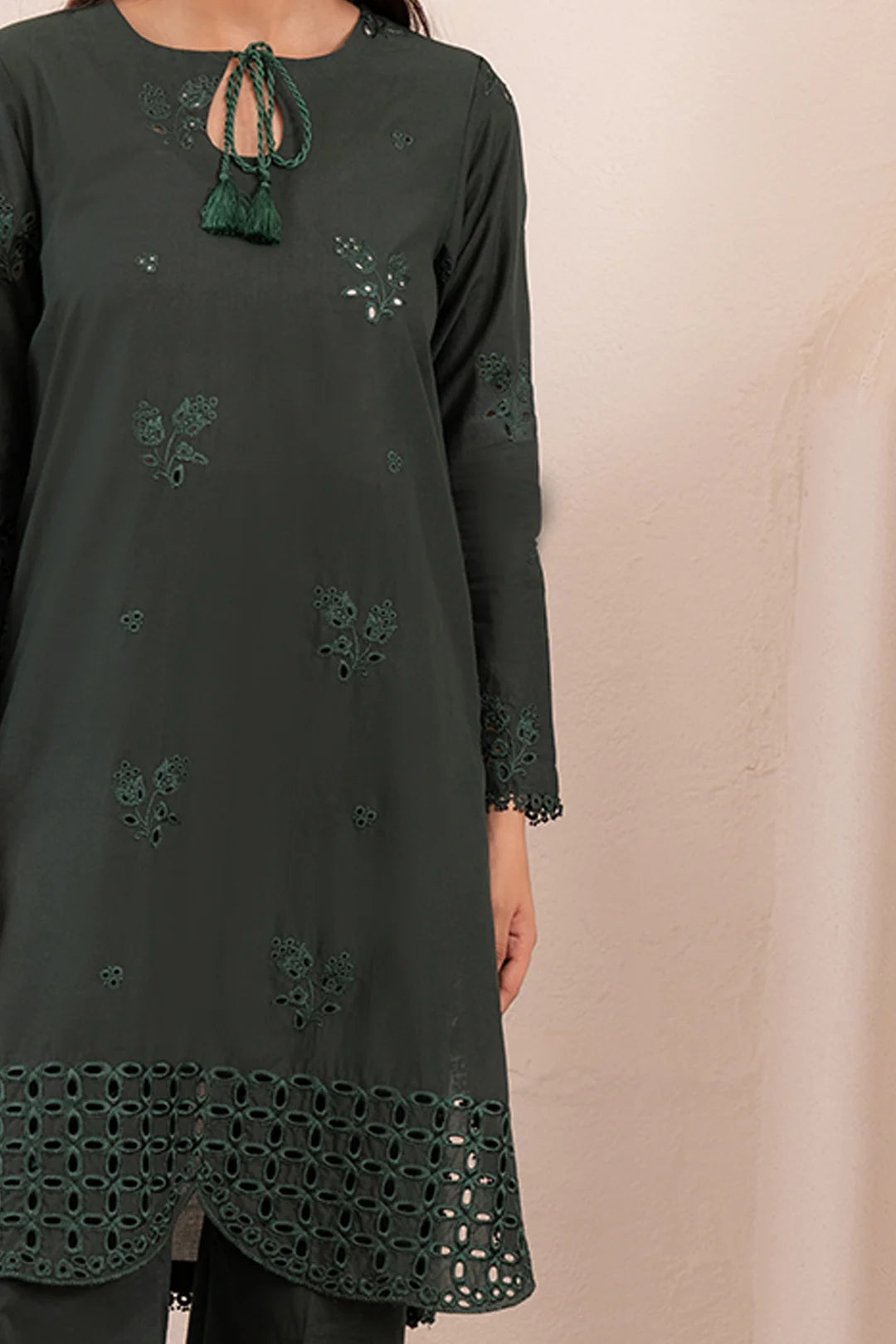 2 Piece Embroidered Lawn Suit Unstitched Summer - 25