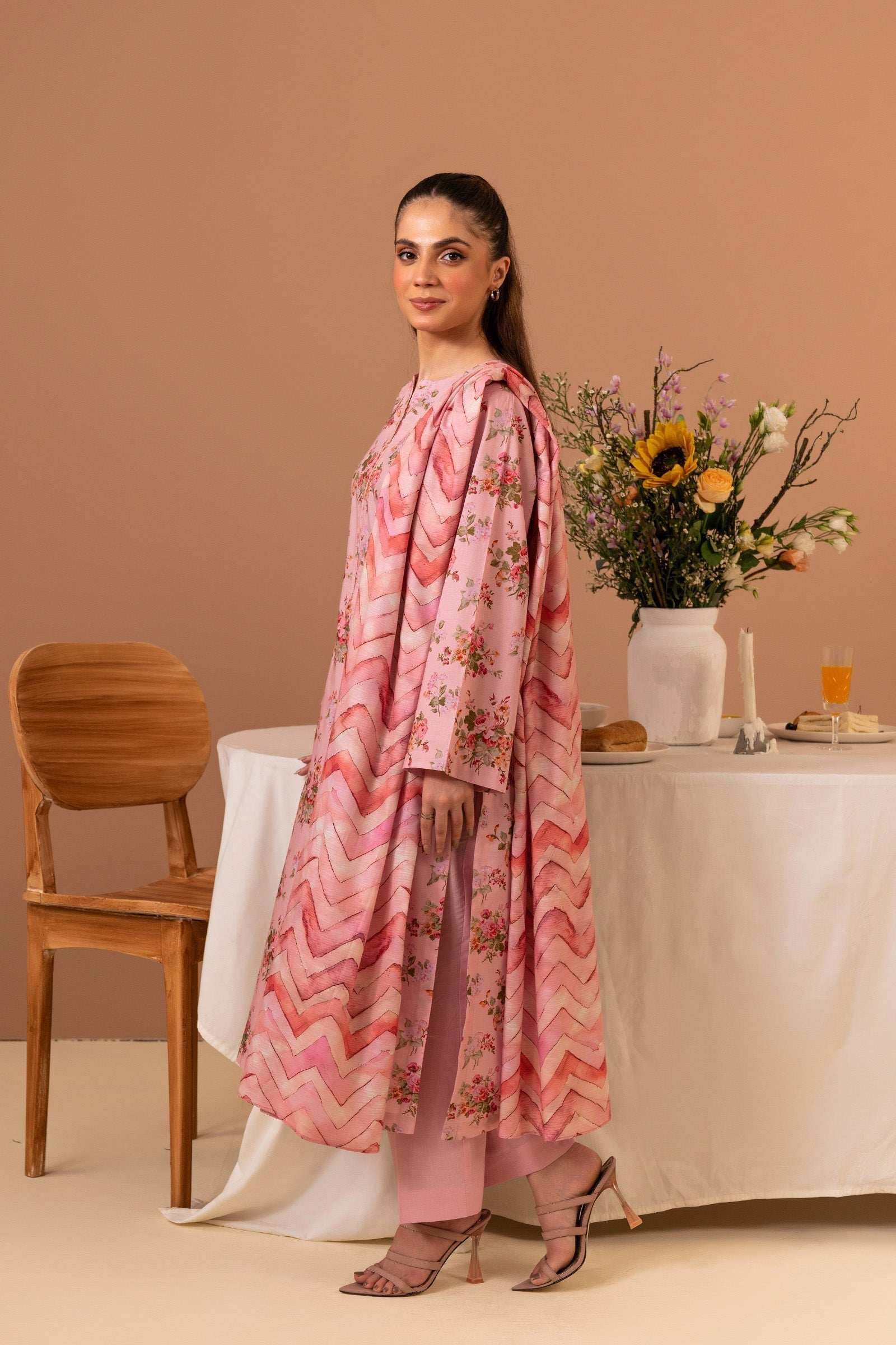 1 Piece Printed Lawn Shirt Beyond East Official