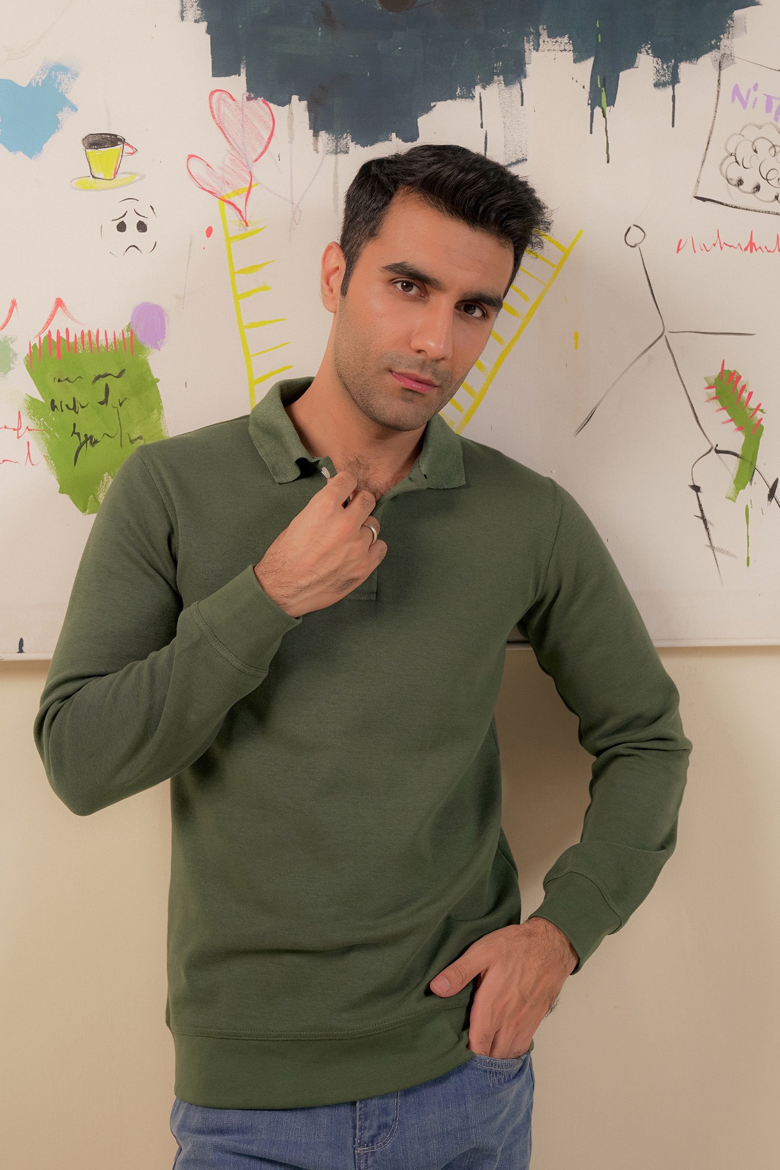 Basic Ribbed Polo Beyond East Official