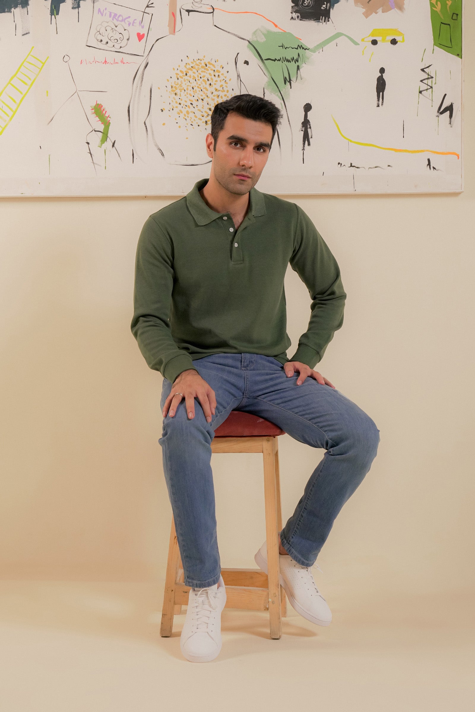 Basic Ribbed Polo Beyond East Official