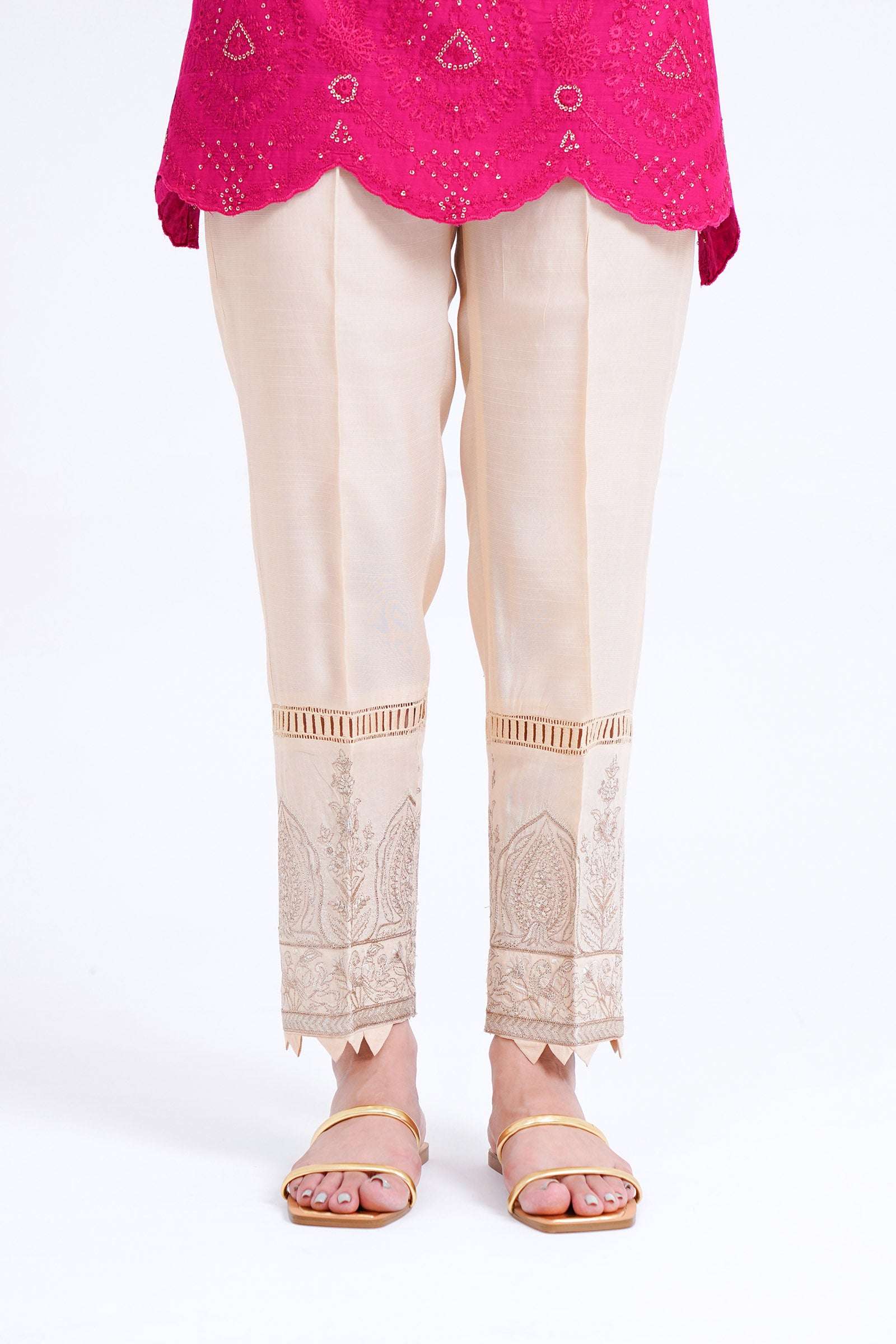 Shaizen WINTER-21-EASTERN-WOMEN-PRET-GOLD-TROUSER