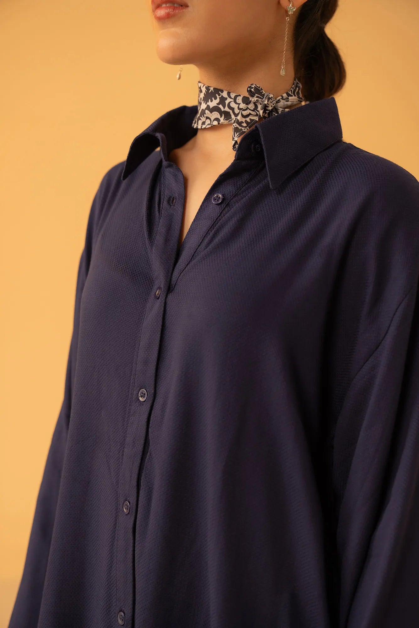 2 Piece Solid Linen Suit Pret Winter - 25