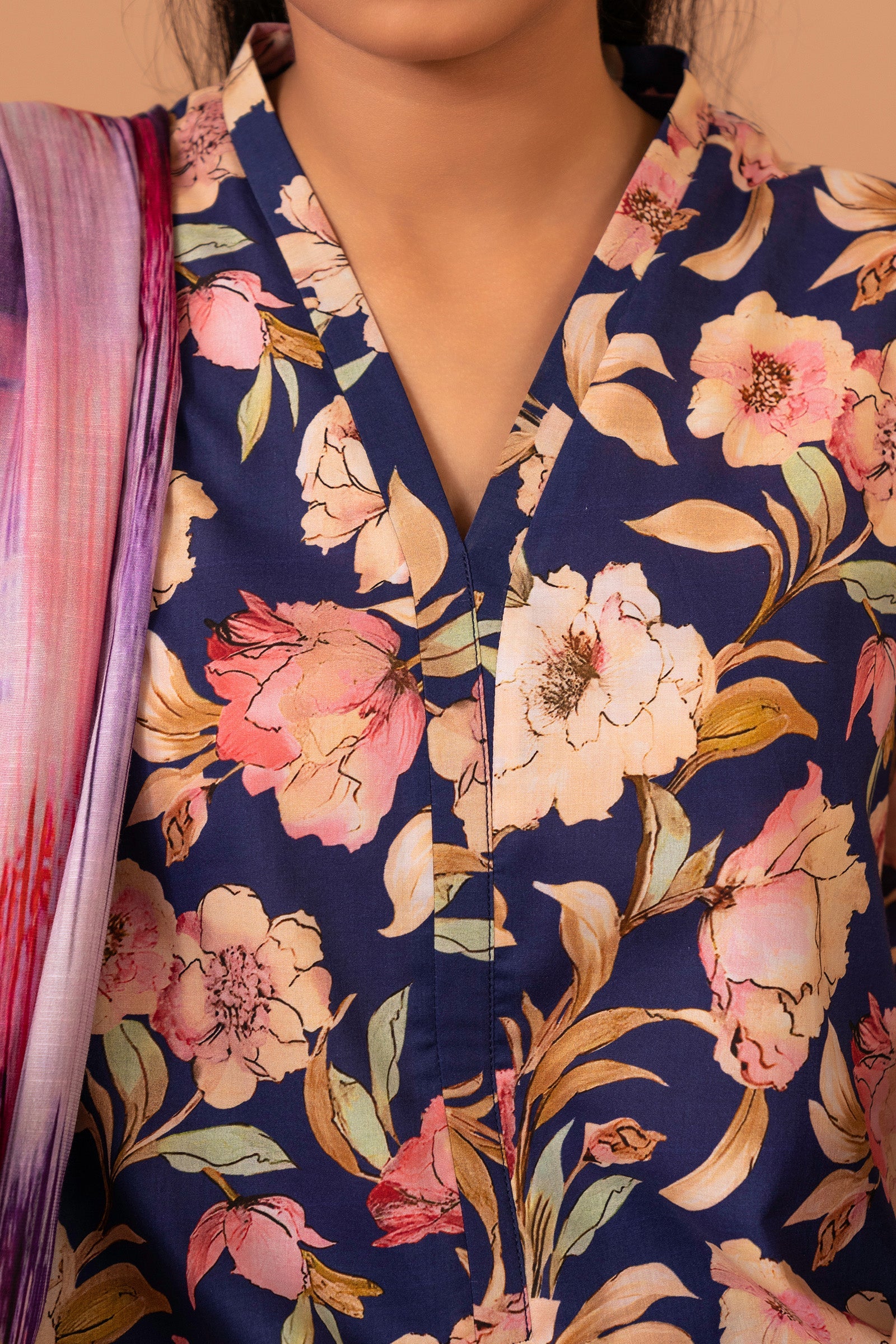 1 Piece Printed Lawn Shirt Beyond East Official