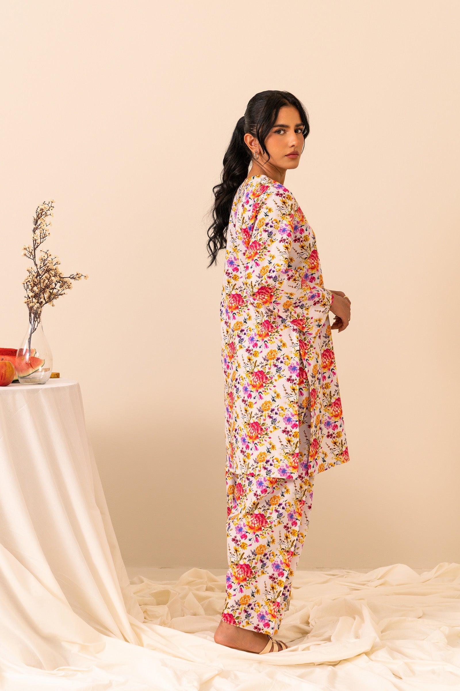 Printed 2 Piece Suit Beyond East Official