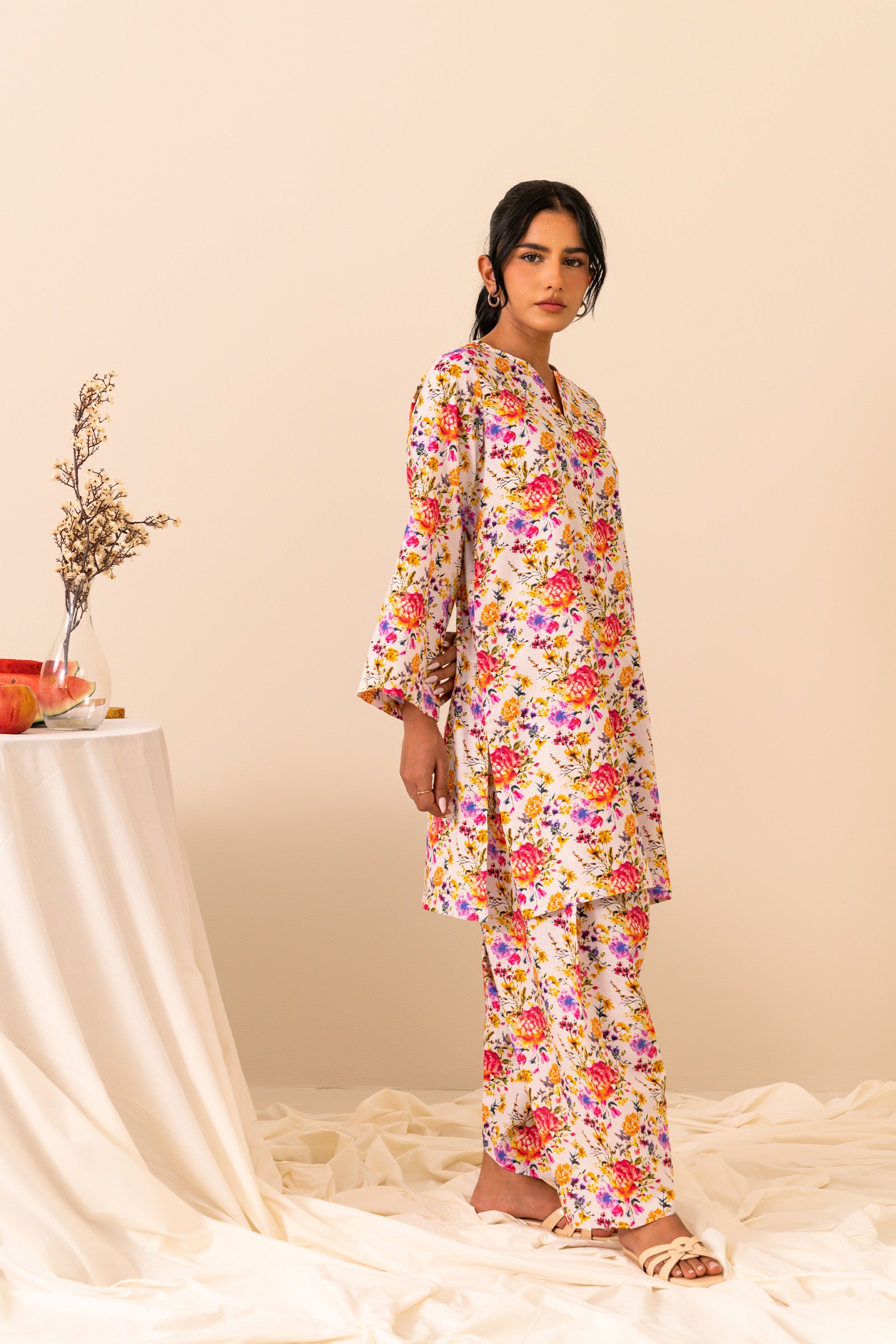 Printed 2 Piece Suit Beyond East Official