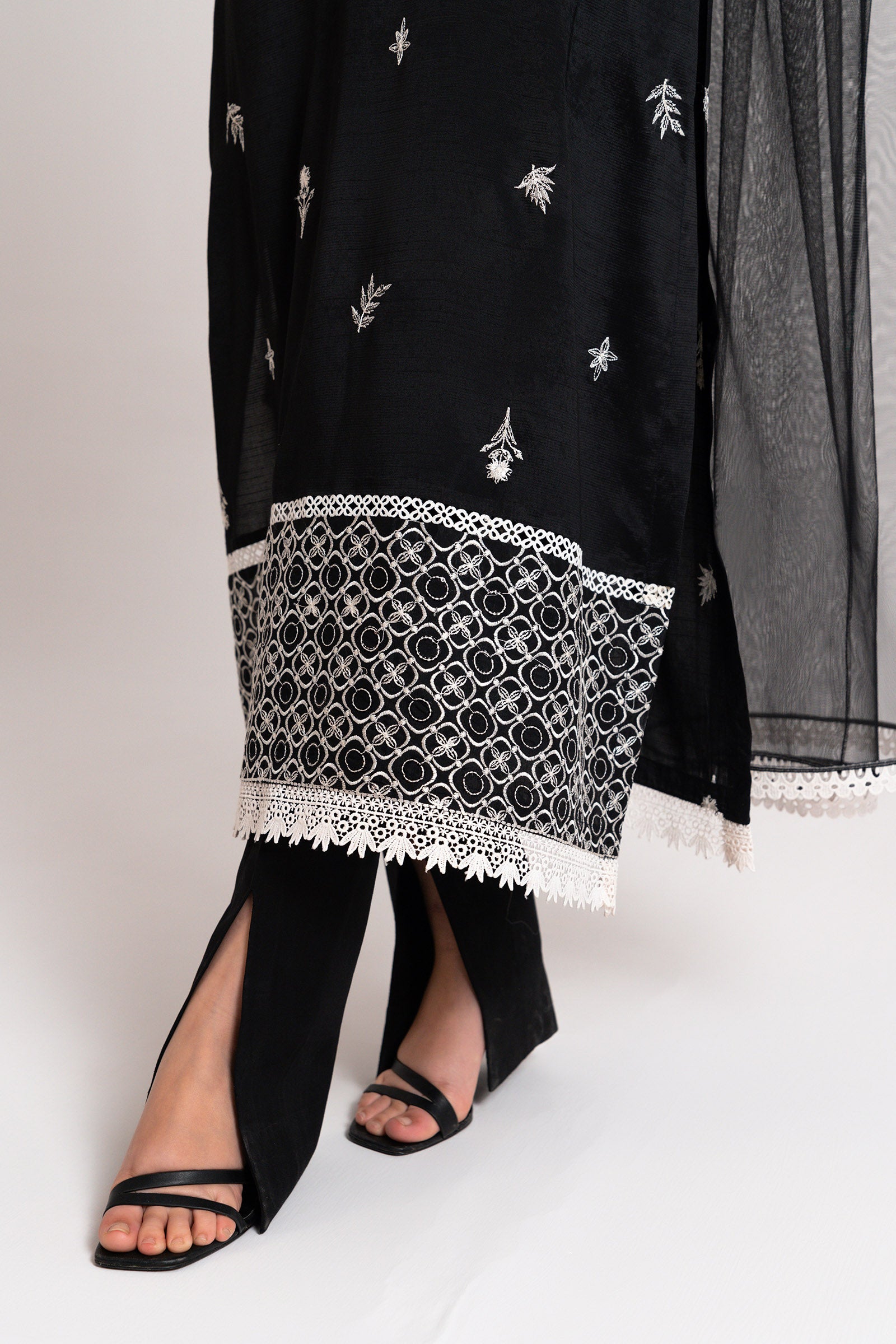 2 PC Embroidered Suit Beyond East Official