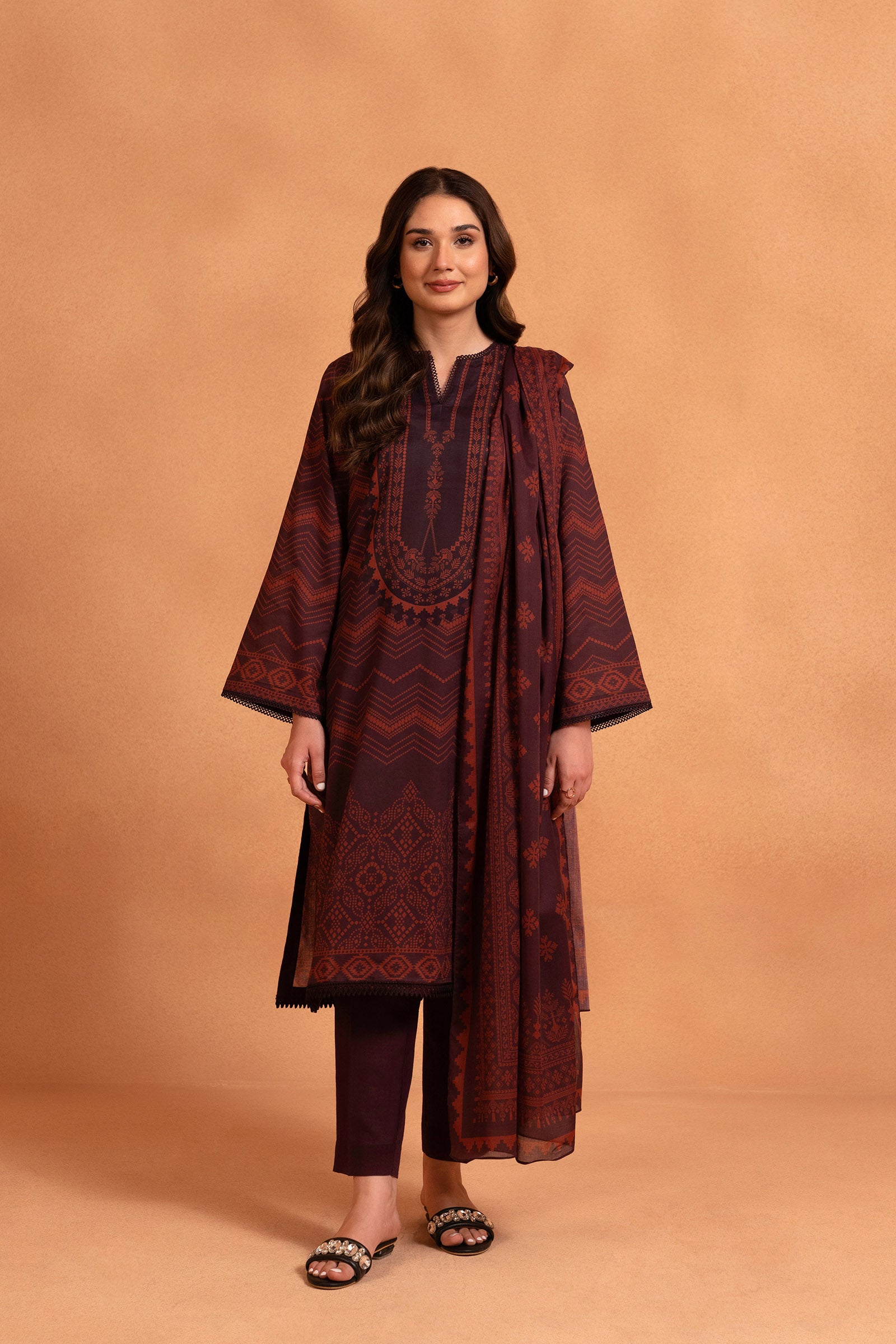 Printed Lawn Suit (2 PC) Beyond East Official