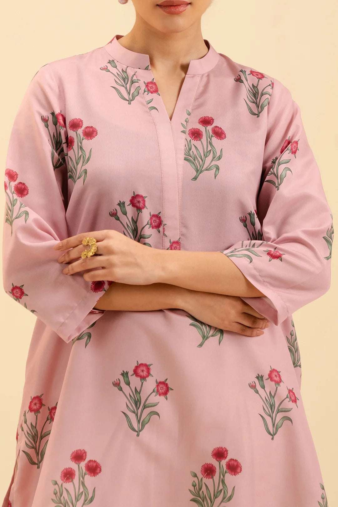 Best floral cambric shirts in Pakistan – perfect for casual and semi-formal looks.